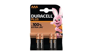 Duracell Plus AAA 4 Pack