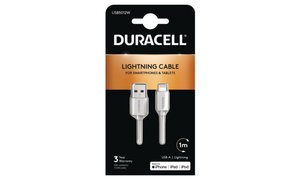 Duracell USB-A to Lightning Cable 1m