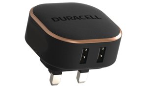 Duracell Dual 17W USB-A Charger