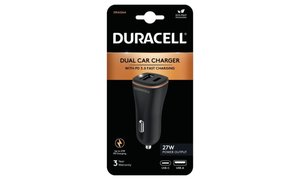 Duracell USB-A + USB-C In-Car Charger