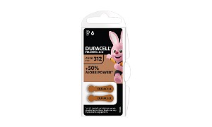 DA312 Hearing Aid Battery - 6 pack