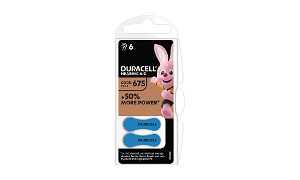 DA675 Hearing Aid Battery - 6 pack